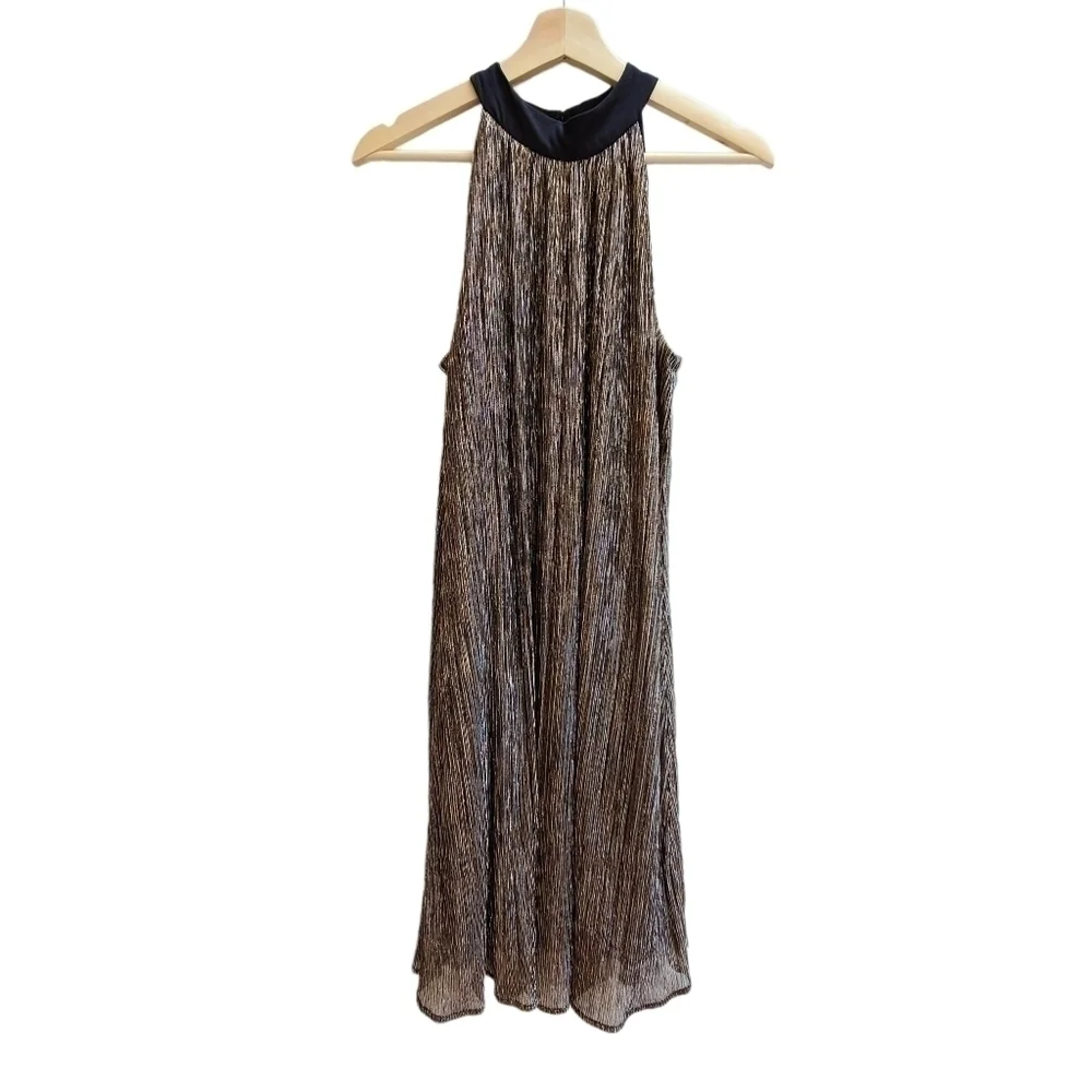 Catherine Malandrino Gold and Silver Dress, Size Small